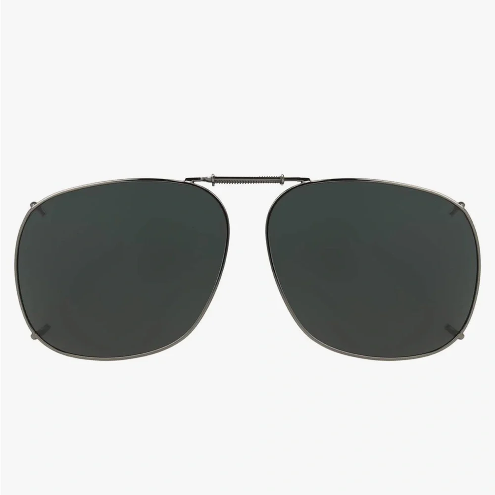 Haven Fits Over Sunwear unisex adult Clip On Sunglasses, Grey